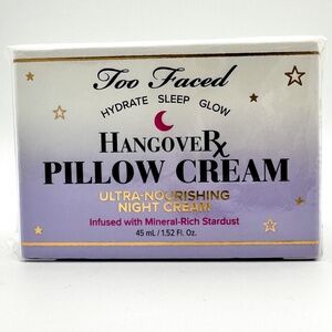 Too Faced Hangover Pillow Cream - New in Box Sealed  Moisturizes and plumps skin